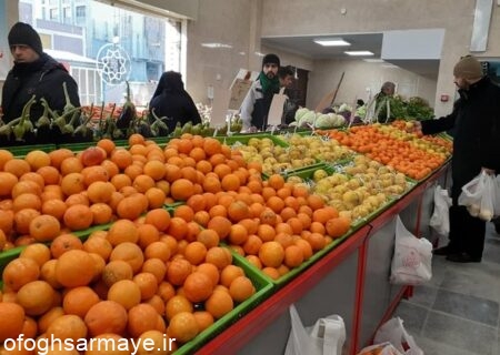 تنظیم بازار با ذخیره سازی میوه
