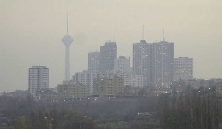 هوای پایتخت در آستانه آلودگی