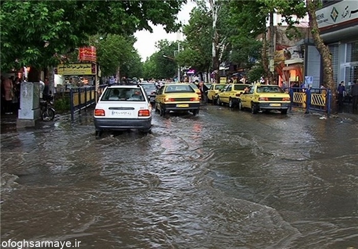 احتمال خطر سیلابی شدن مسیل‌ها در استان تهران